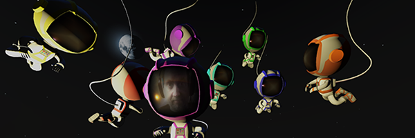 Color Astronauts Light