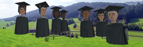 Stylized Human Graduates