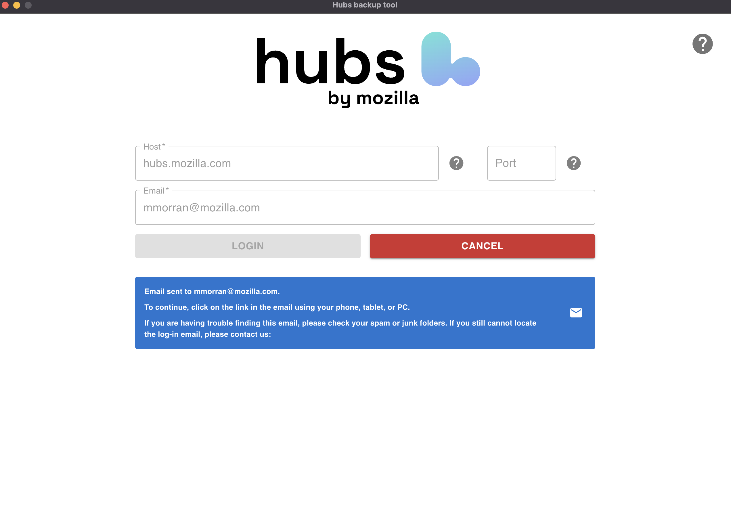 Logging in image
